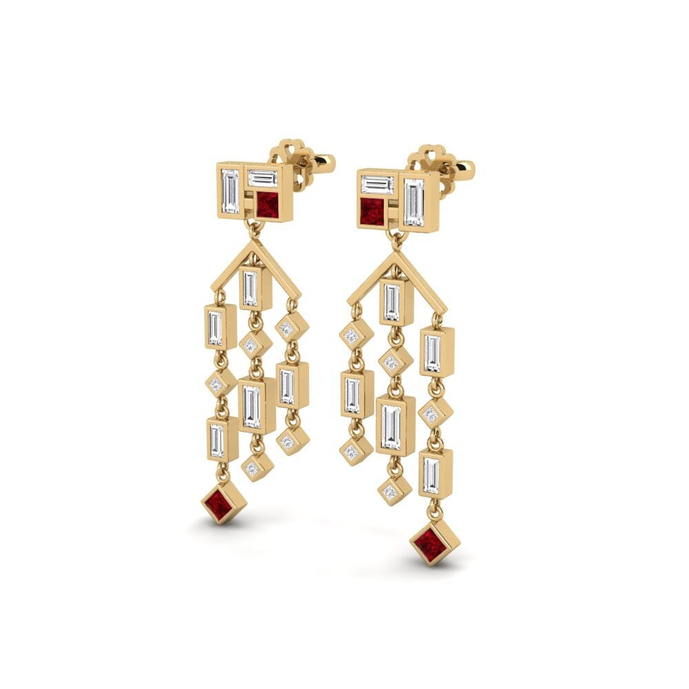 Ruby Women's Earring Mponela