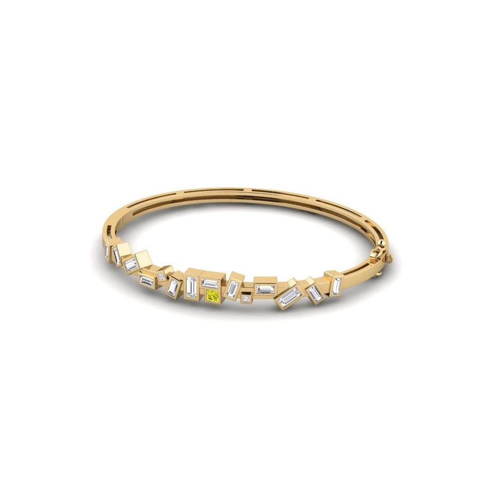 Diamante Amarillo Brazalete de mujer Phalombe