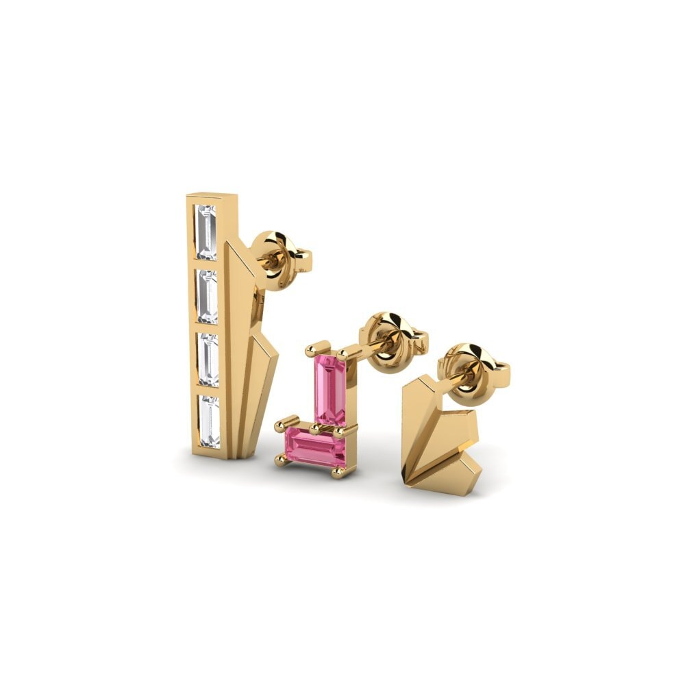Pink Sapphire Women's Earring Priority