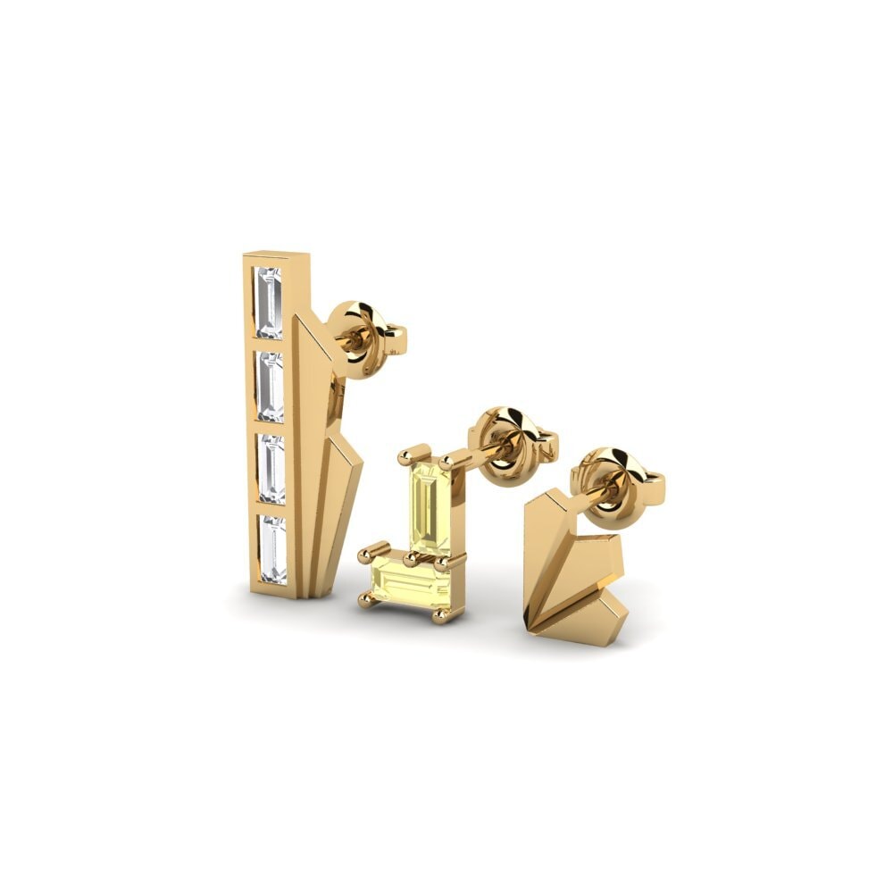 Yellow Sapphire Women's Earring Priority
