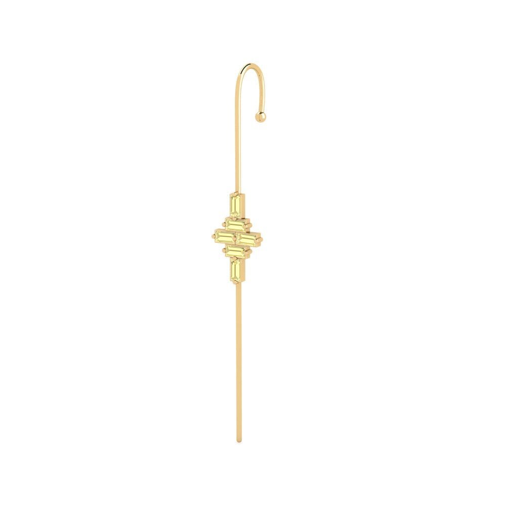 Yellow Sapphire Ear Piercing Prohibitive