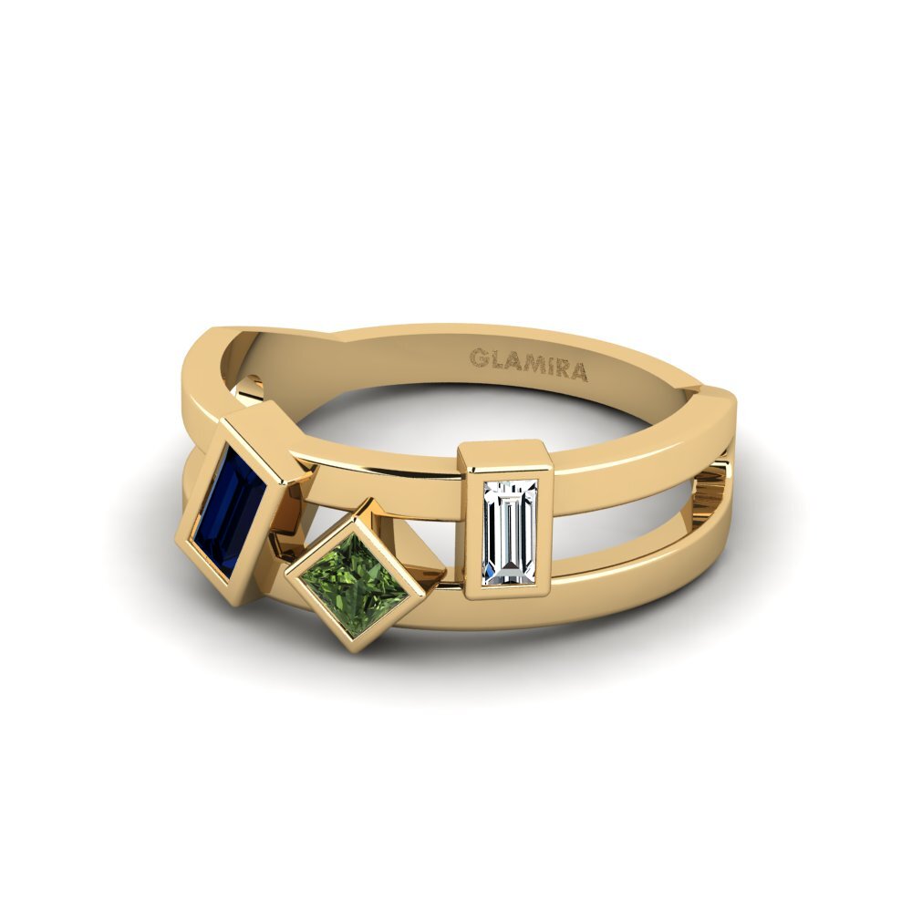 Green Sapphire Ring Rehoboth