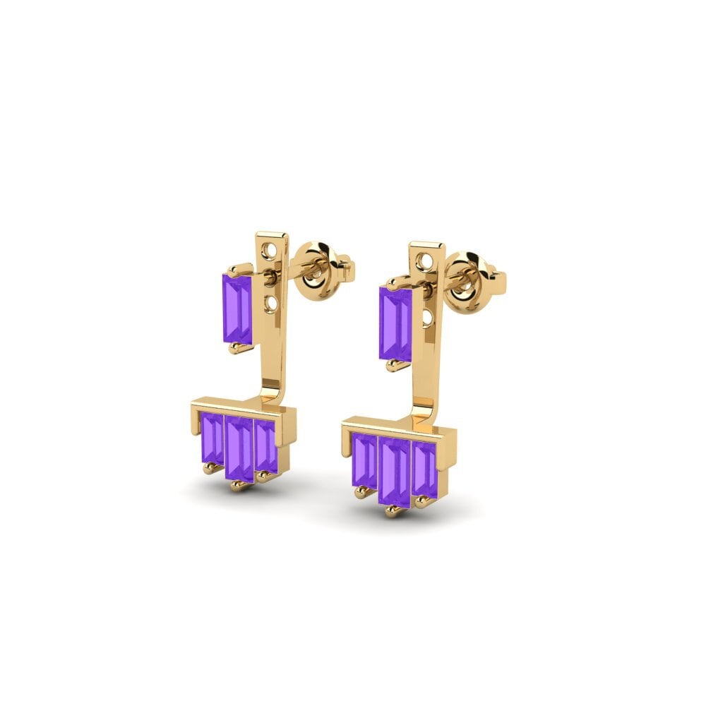 Amethyst Women's Earring Automation