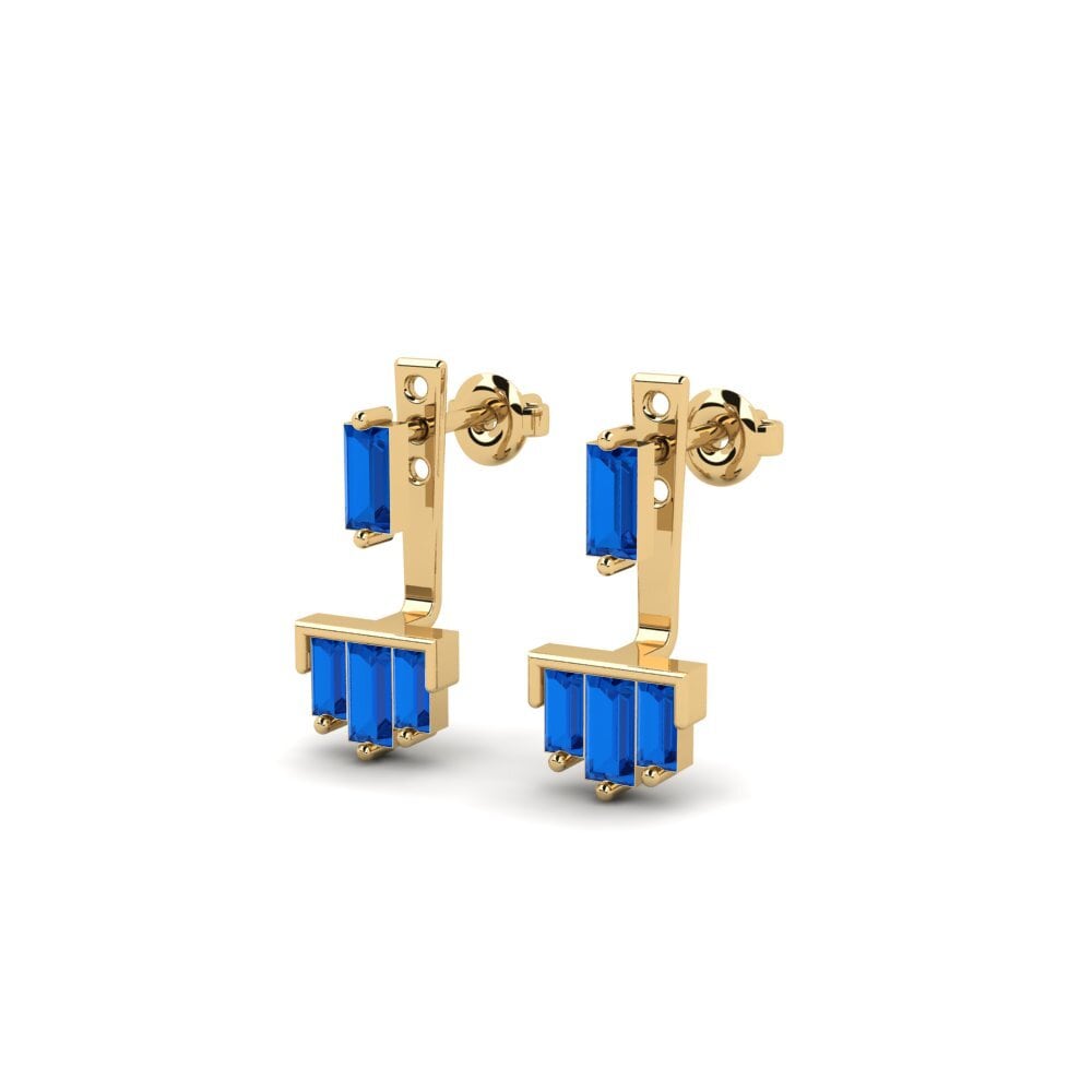 sapphire-zirconia Women's ต่างหู Automation