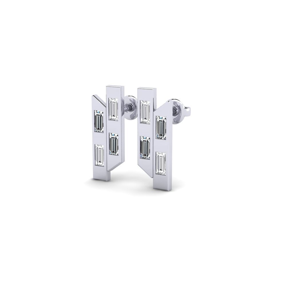 Zirconia Women's Earring Futurista - A