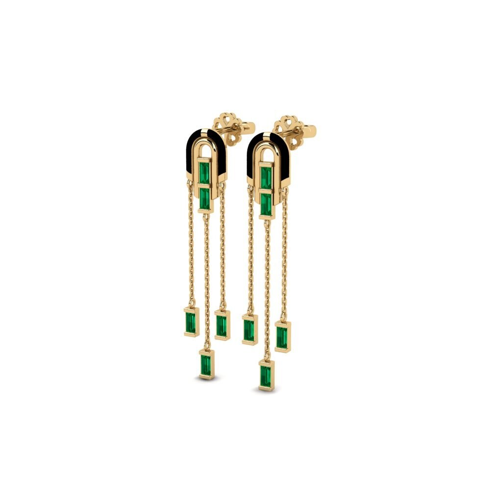 Zircone Verde Orecchino da donna Maltorne