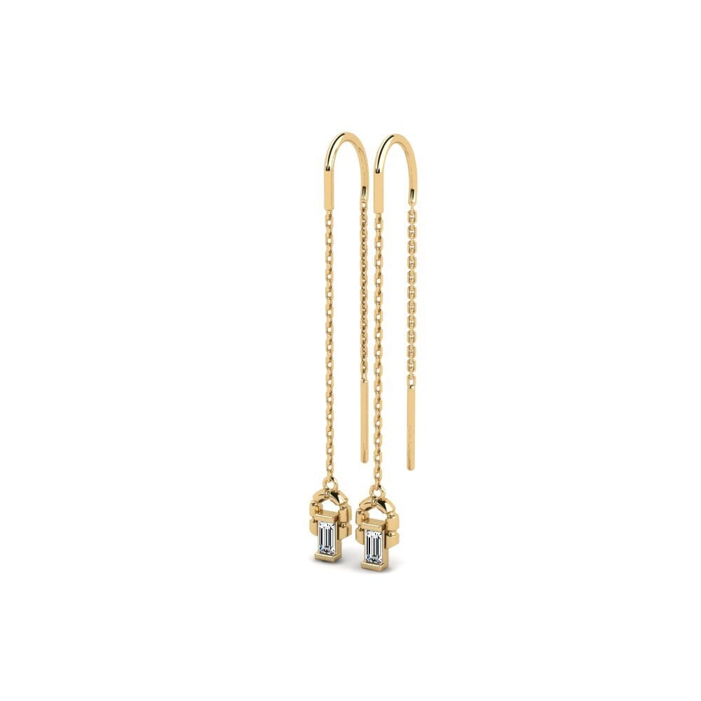 diamond-zirconia Women's ต่างหู Nouze