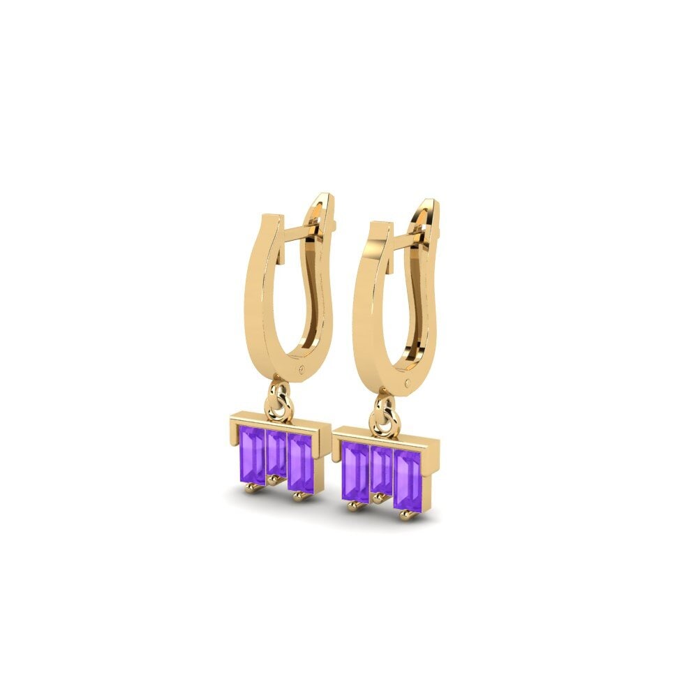 อเมทิสต์ Women's ต่างหู Specify