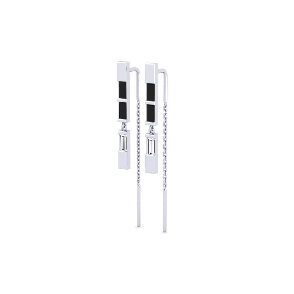 Black Sapphire Women's Earring Tamaulipas