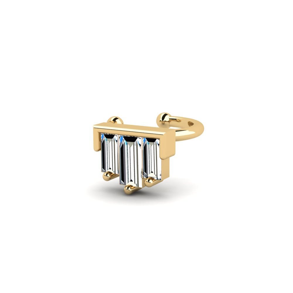 diamond-zirconia Women's ต่างหู Thesisye