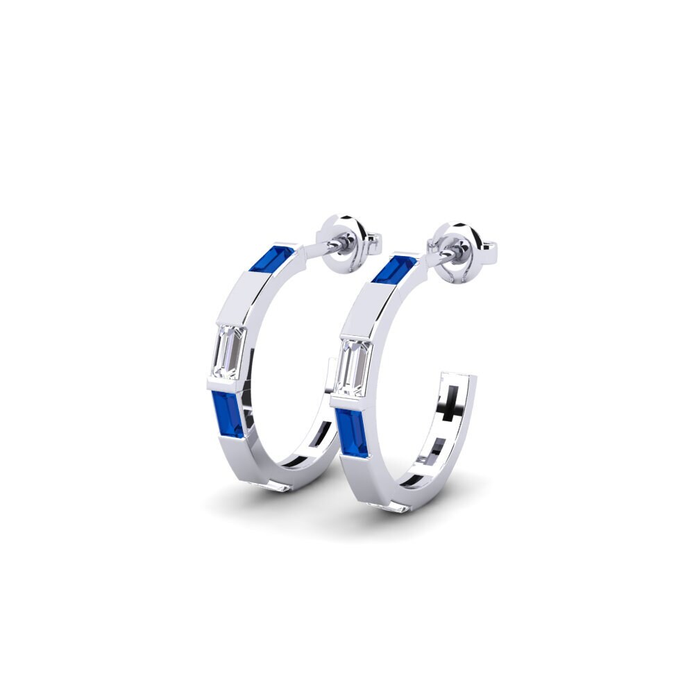 sapphire-zirconia Women's ต่างหู Varcuval