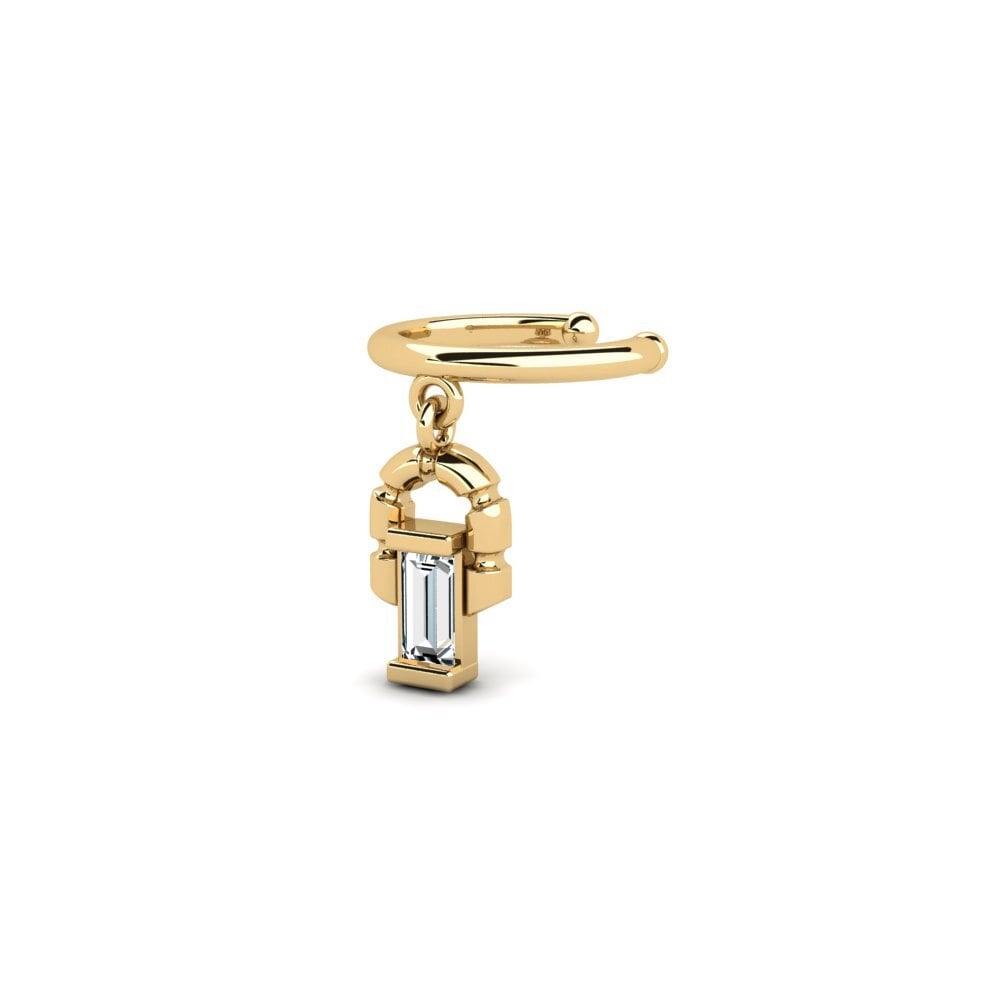 diamond-zirconia Women's ต่างหู Rouvre