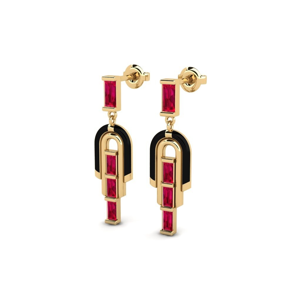 Ruby Women's Earring Rozeille
