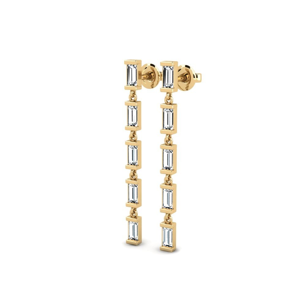 diamond-zirconia Women's ต่างหู Seugne - B