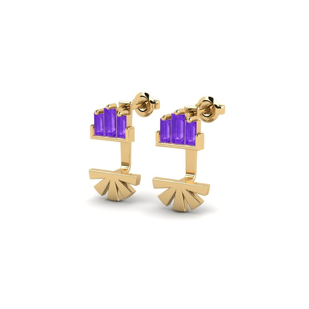 Amethyst Women's Earring Suhno