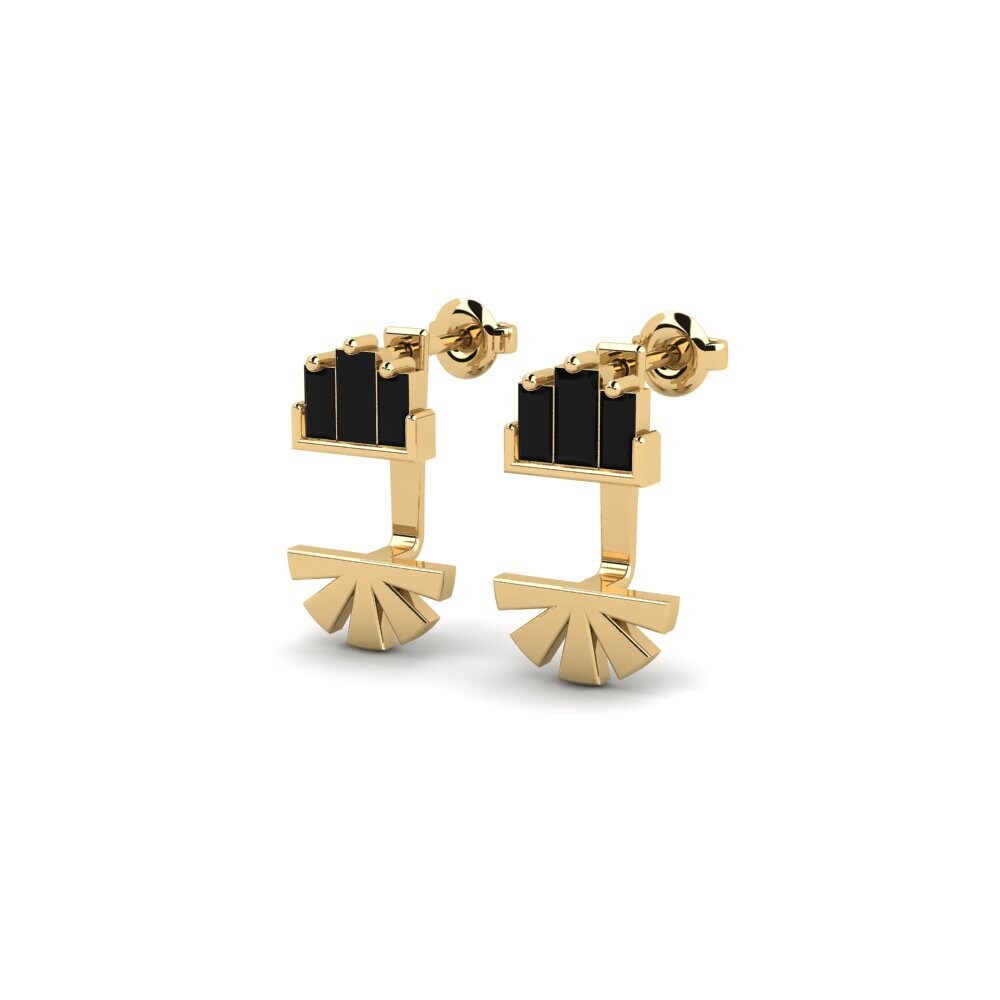 Black Diamond Women's Earring Suhno