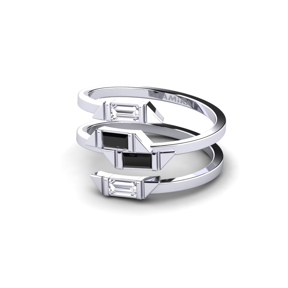 Zafiro negro Anillo Torrefiel
