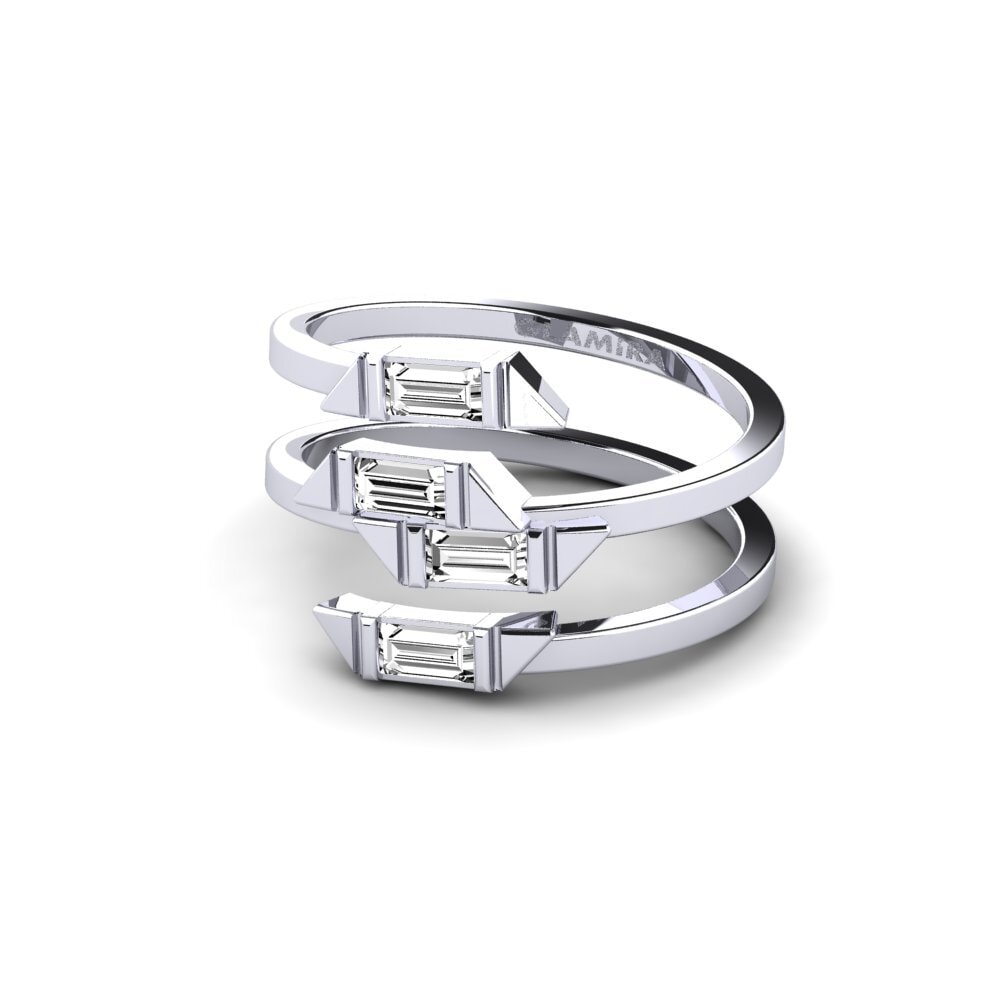 Moissanite Anel Torrefiel