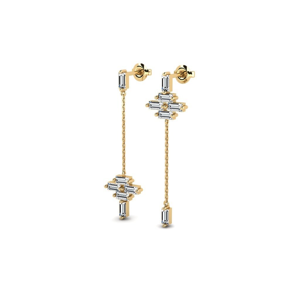 diamond-zirconia Women's ต่างหู Undeniable