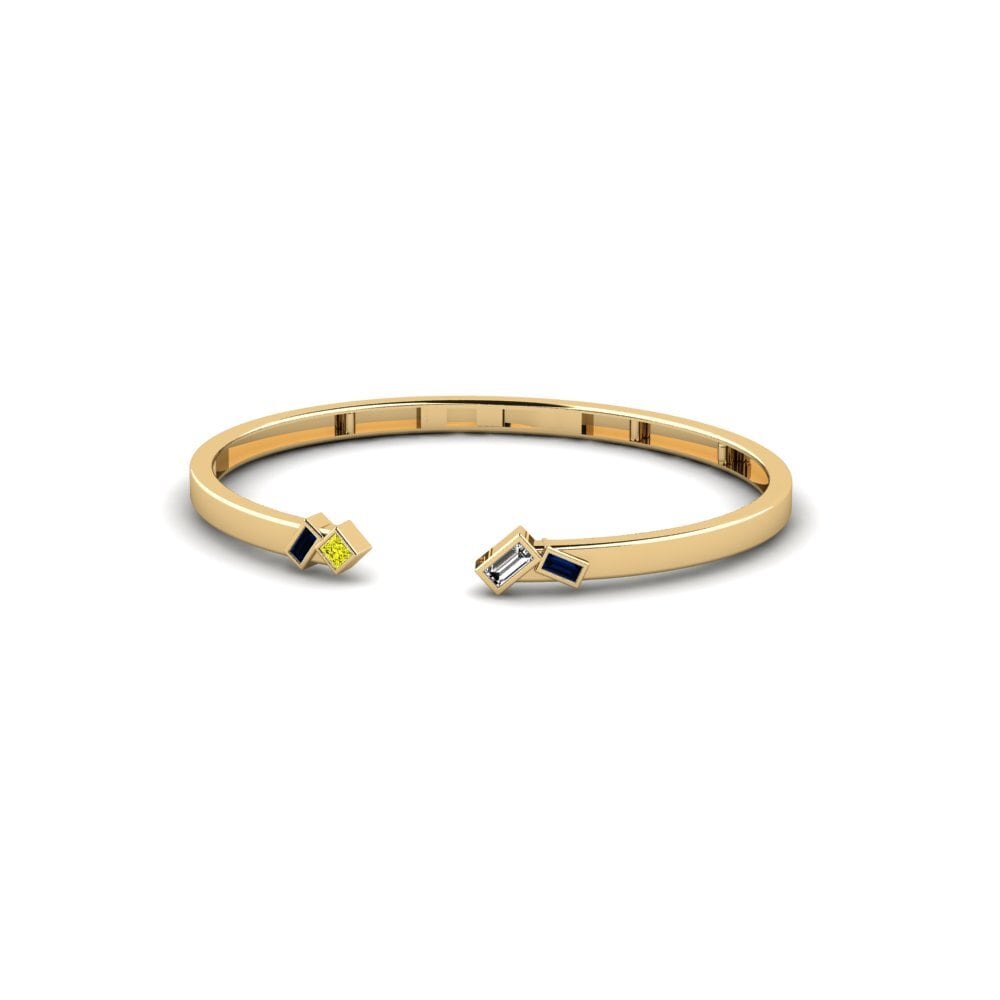Diamante Amarillo Pulsera de Mujer Usakos