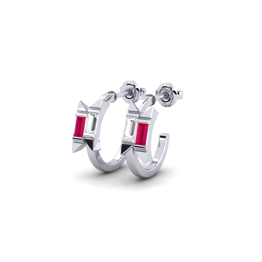Ruby Women's Earring Virtwaldi