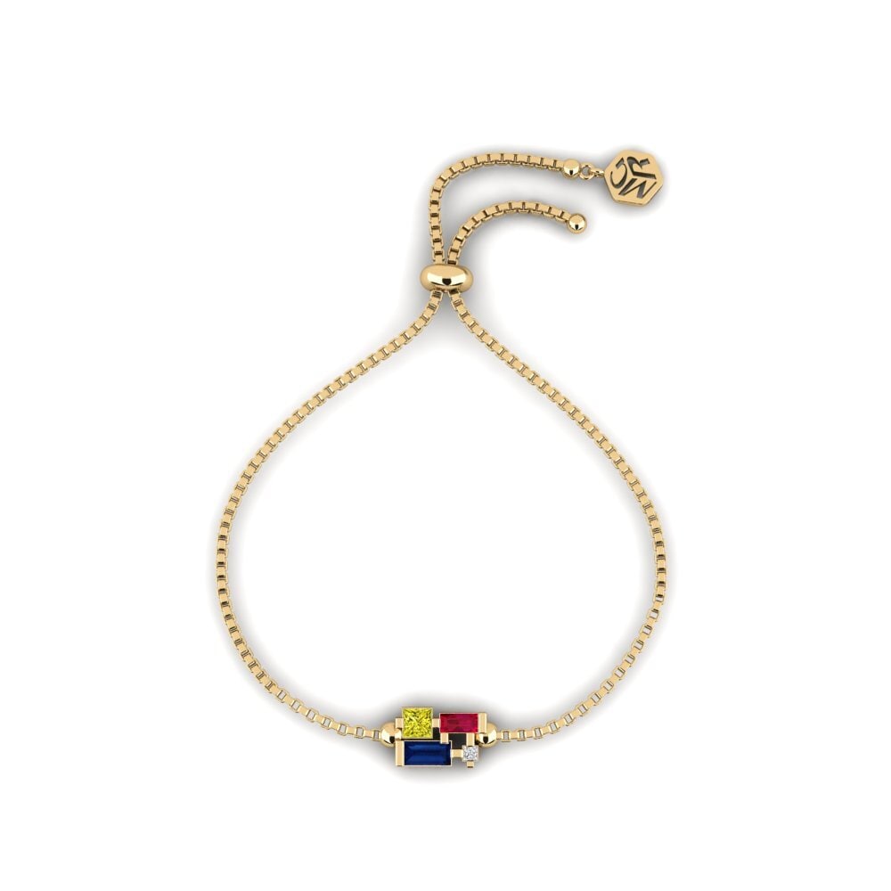 Diamante Amarillo Pulsera de Mujer Arandis