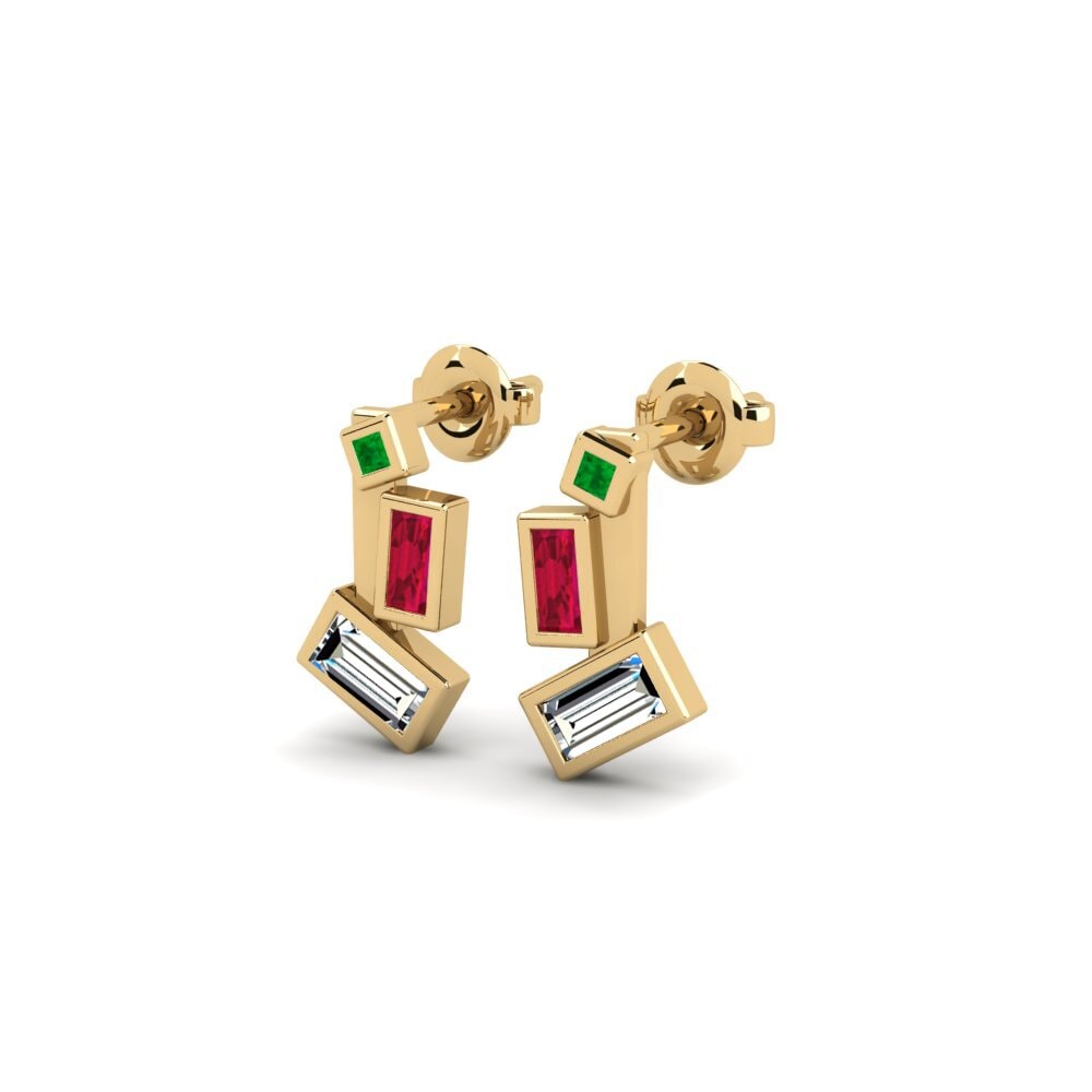 diamond-zirconia Women's ต่างหู Ebeye