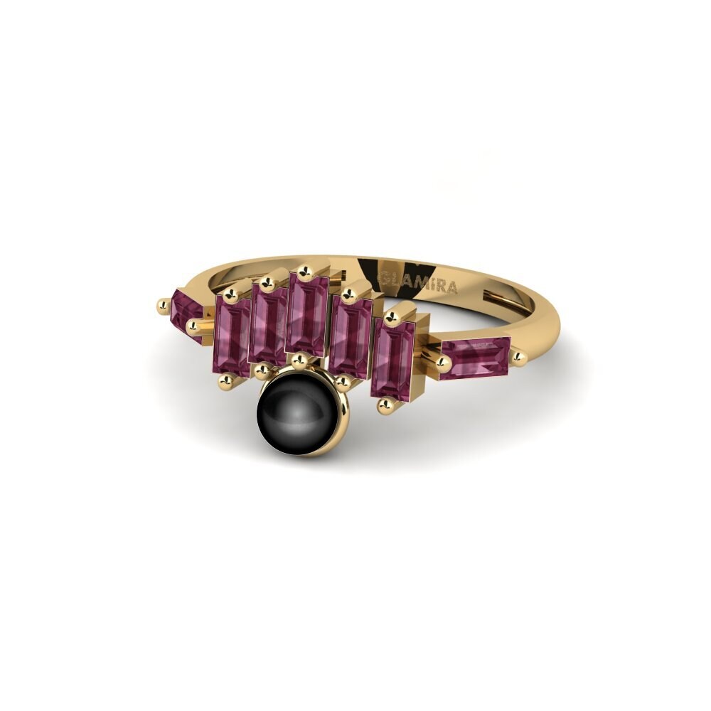 Granate Rhodolite Anillo Isolationist