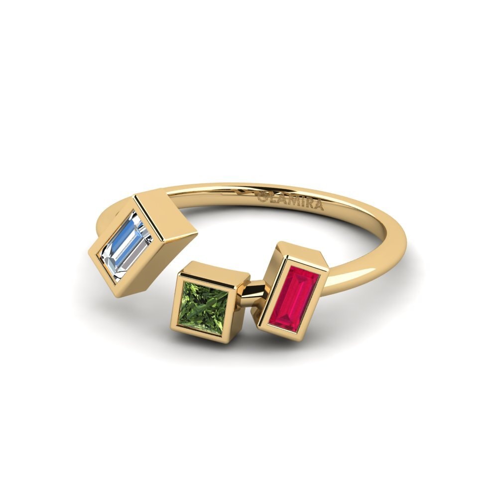 Green Sapphire Ring Mariental