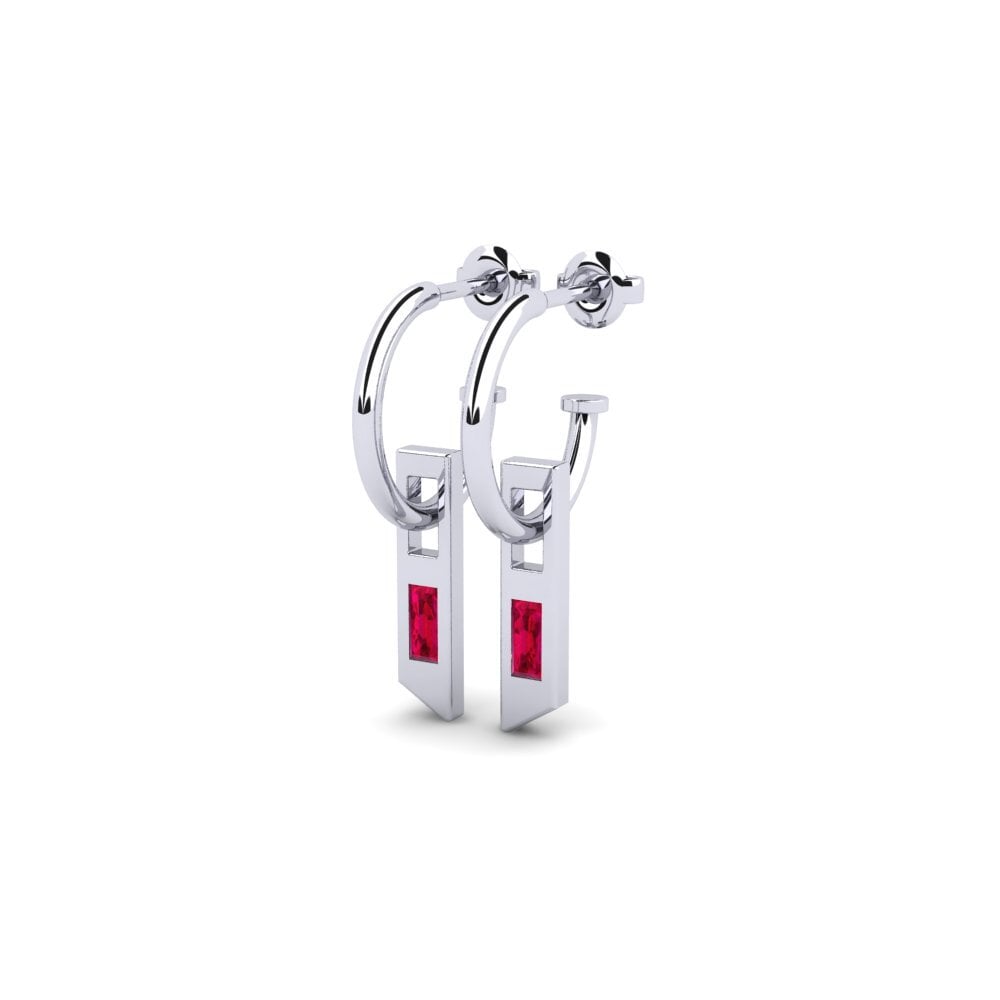 Ruby Women's Earring Mizere