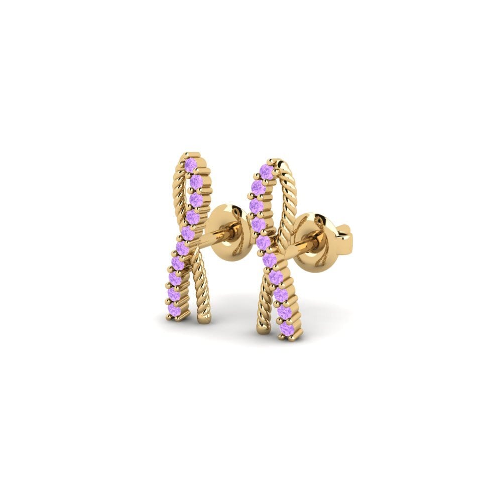 Amethyst Women's Earring Cyatanzwe