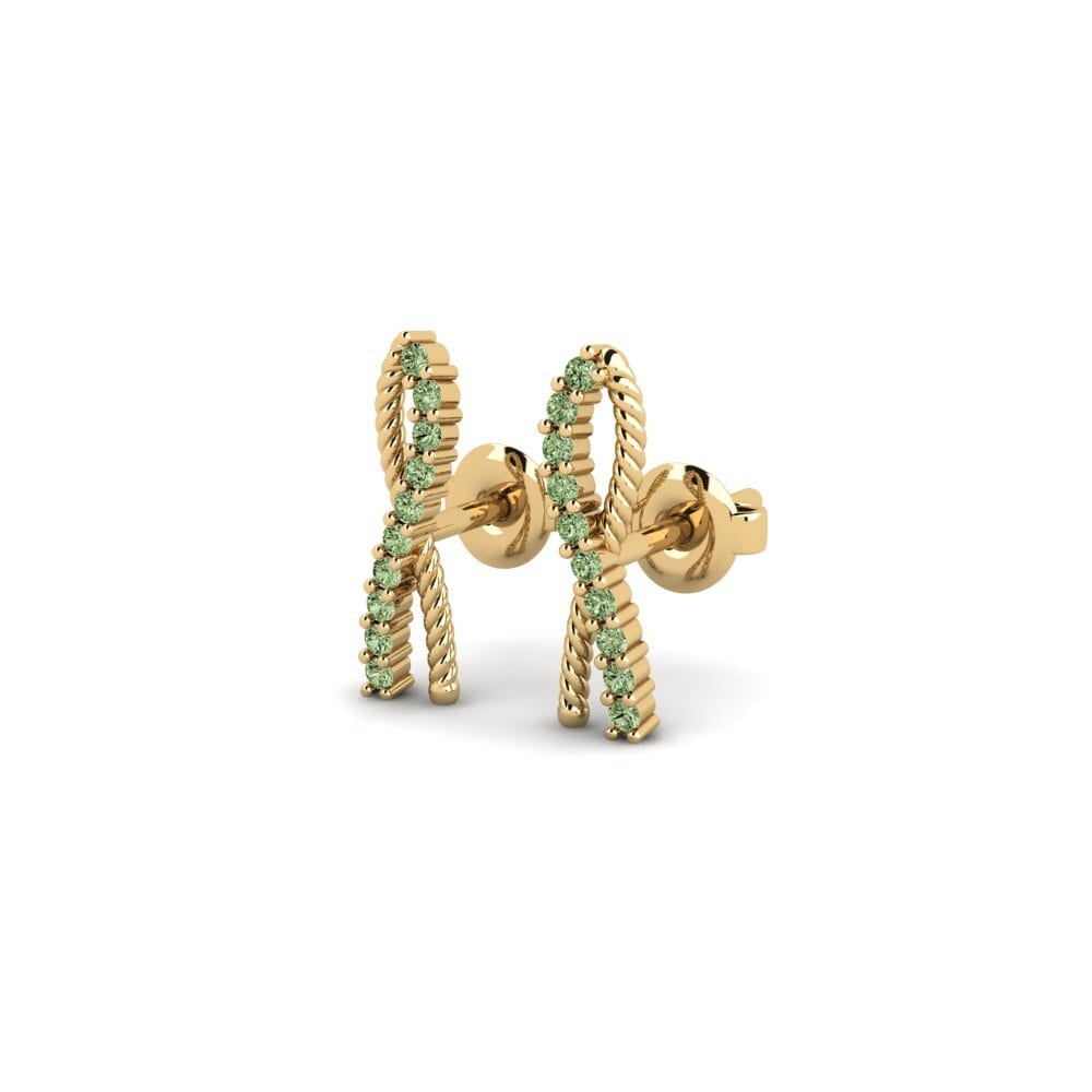Diamante Verde Pendiente de mujer Cyatanzwe