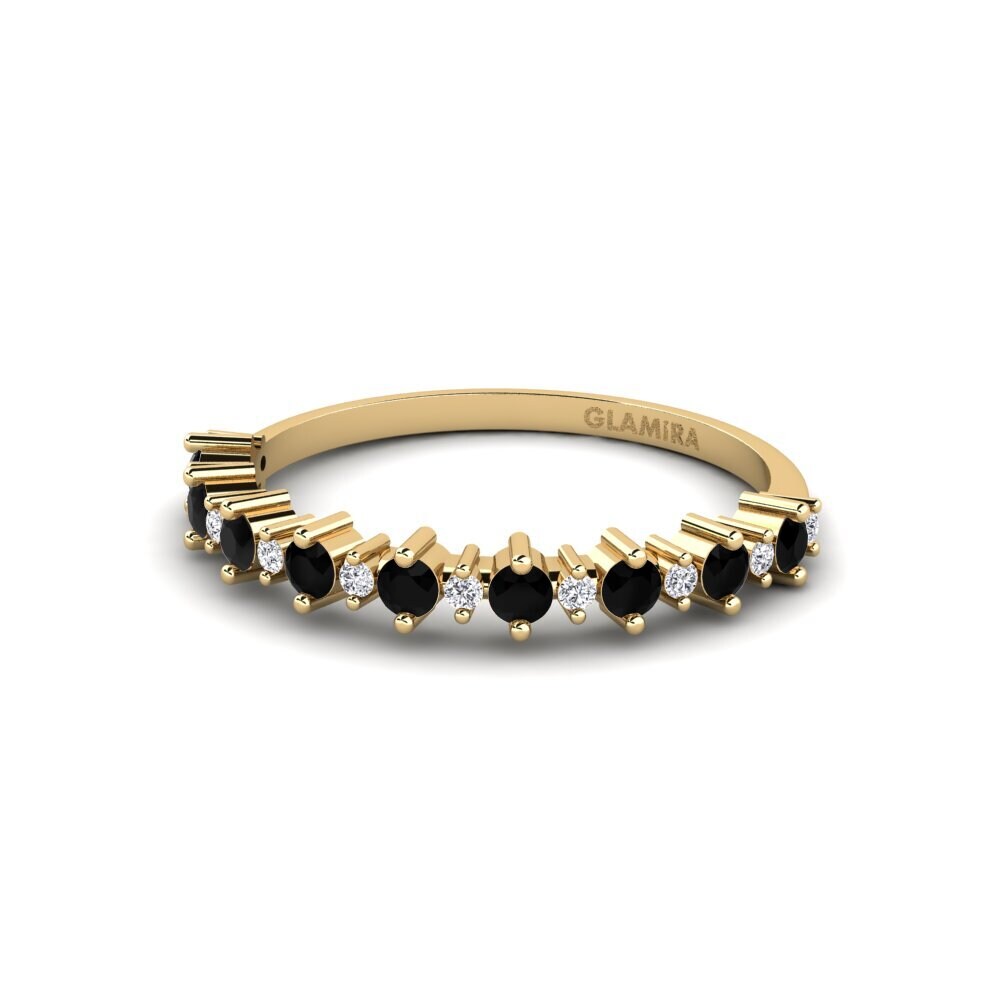 Zafiro negro Anillo Dihyinari