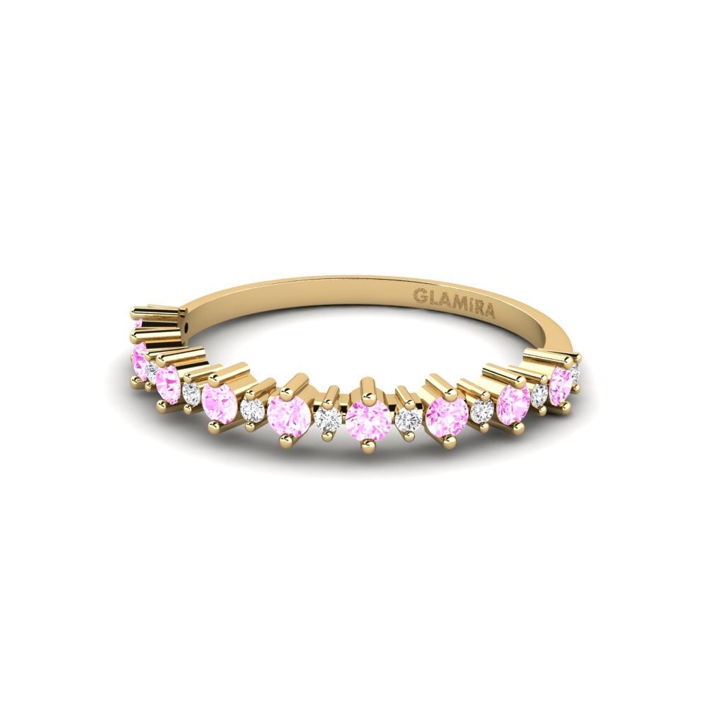 Zafiro Rosado Anillo Dihyinari