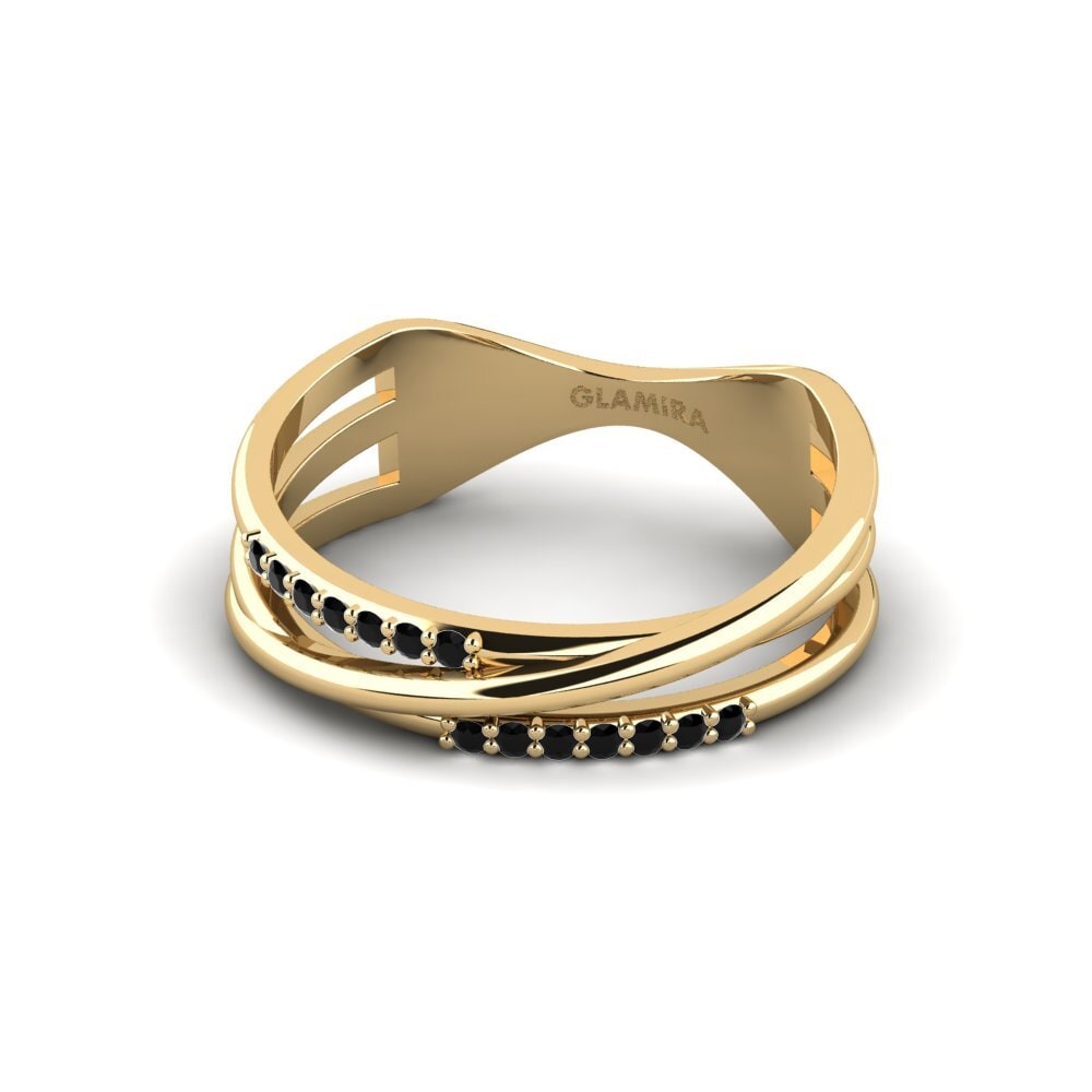 Zafiro negro Anillo Ferskil