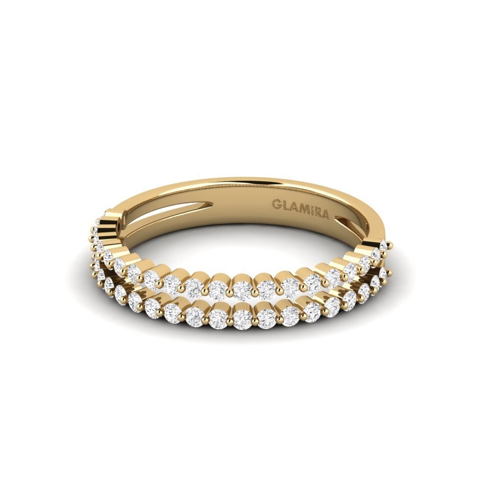White sapphire Ring Freskoa