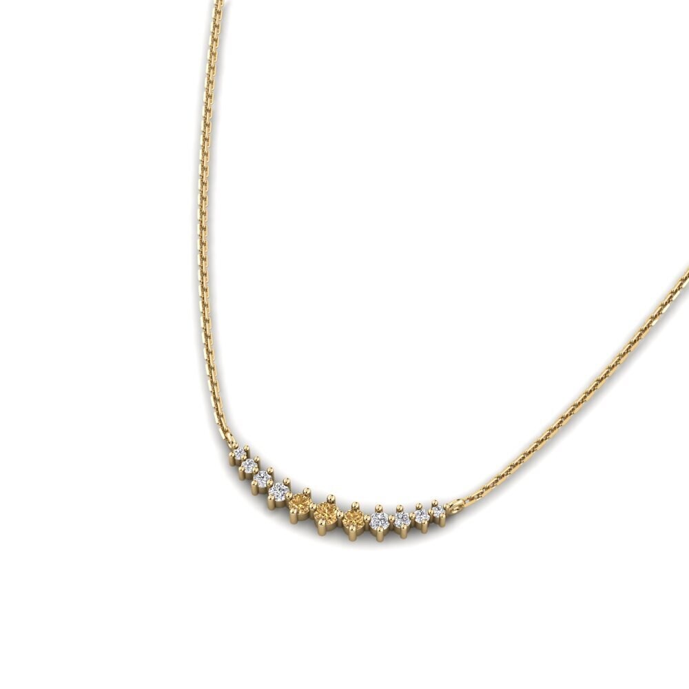 Brown Diamond Women's Necklace Manufa