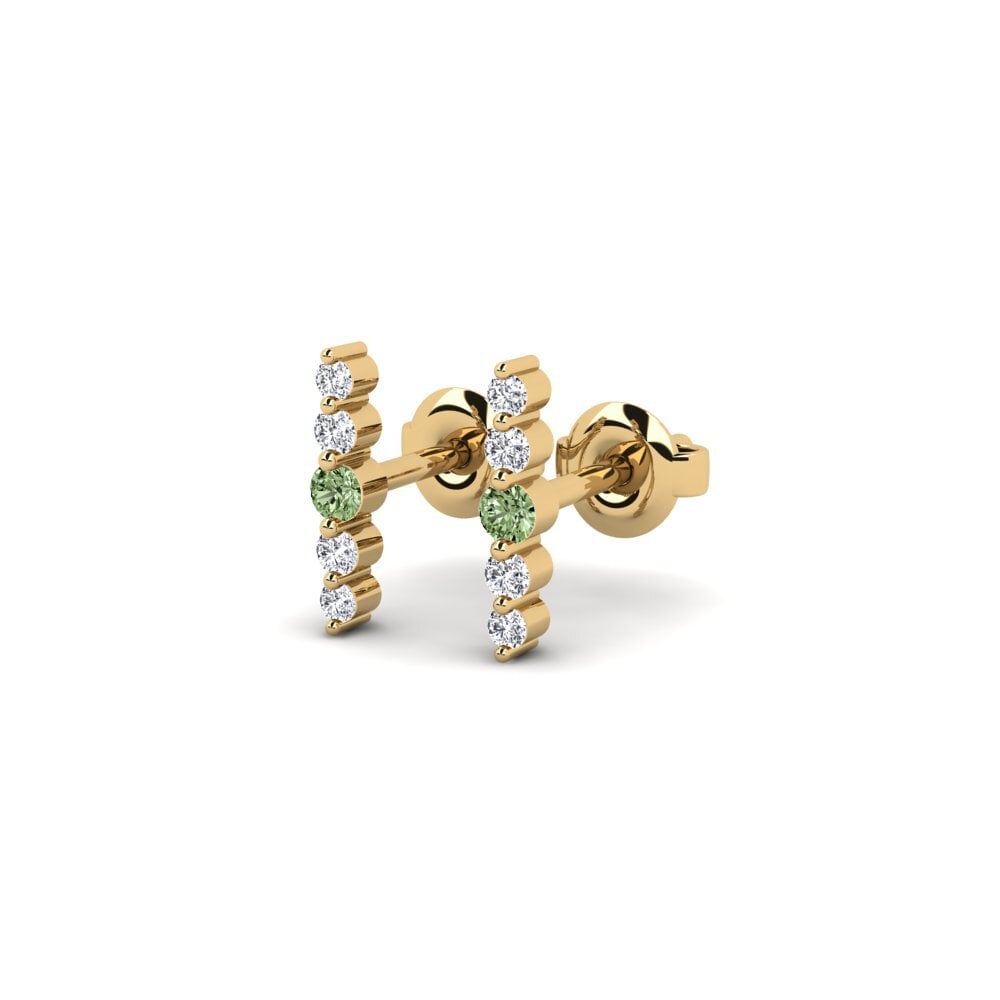Diamante Verde Pendiente de mujer Maqsad