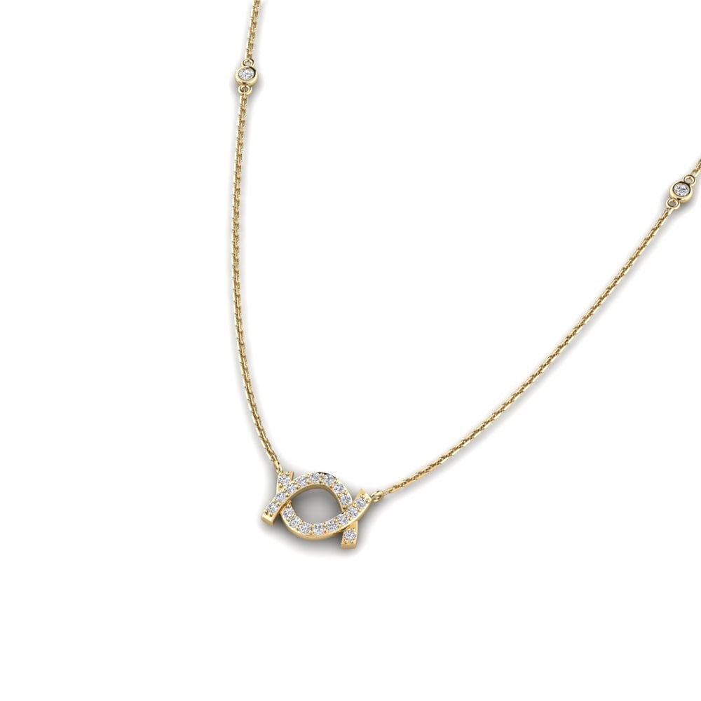 Lab Grown Diamond Women's Necklace Mijery