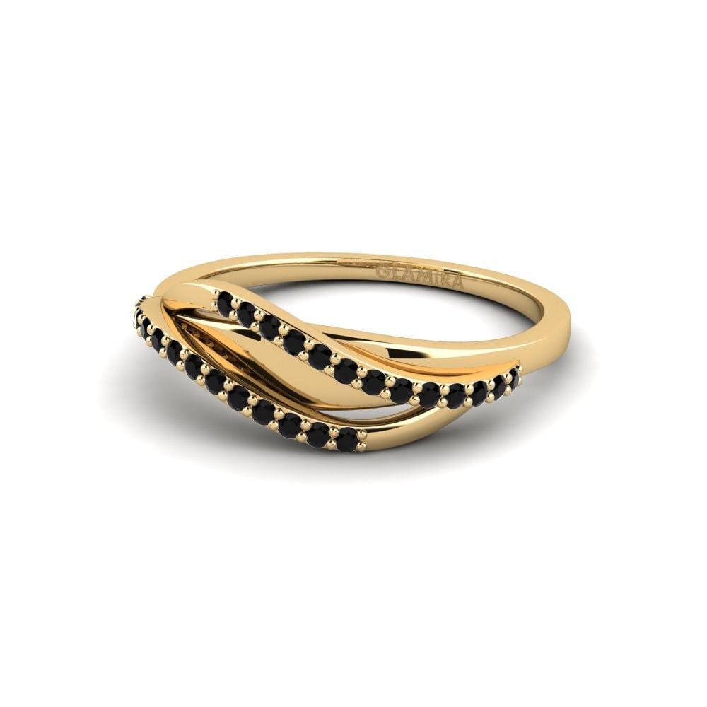 Zafiro negro Anillo Phapano