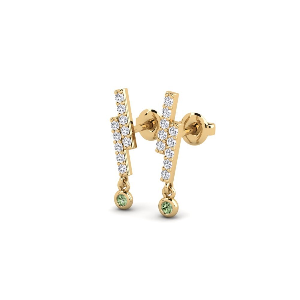 Diamante Verde Pendiente de mujer Pierwszy