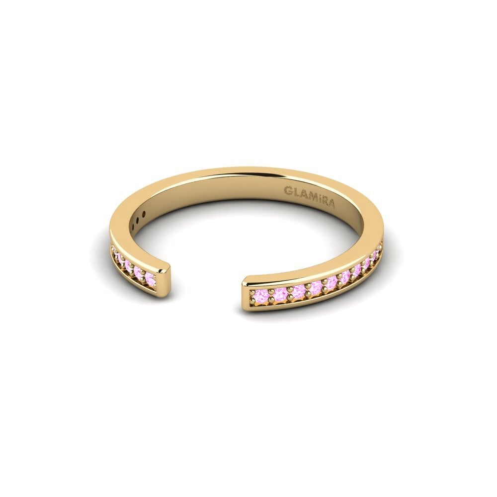 Zafiro Rosado Anillo Scotch