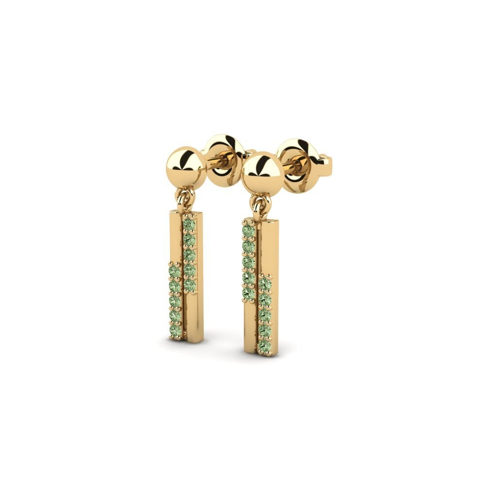Diamante Verde Pendiente de mujer Sungula