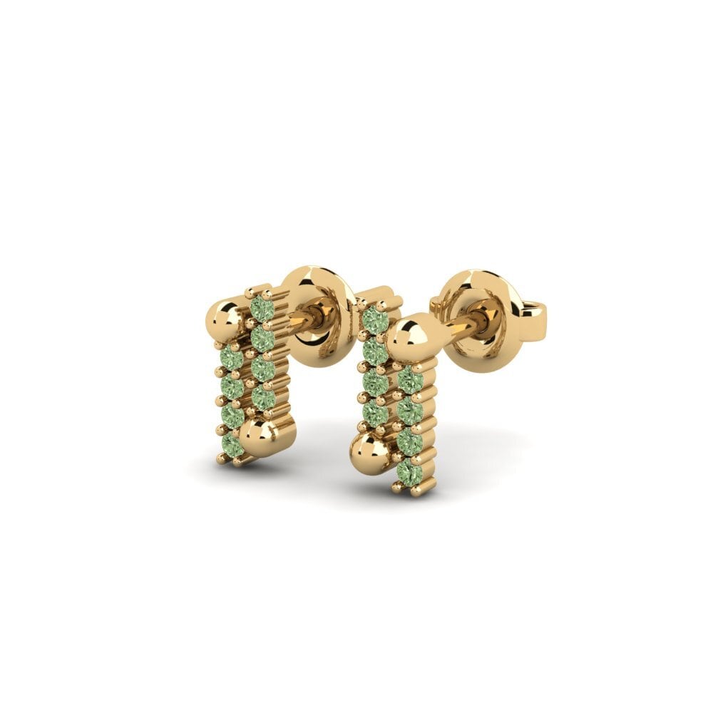 Diamante Verde Pendiente de mujer Tsakanin