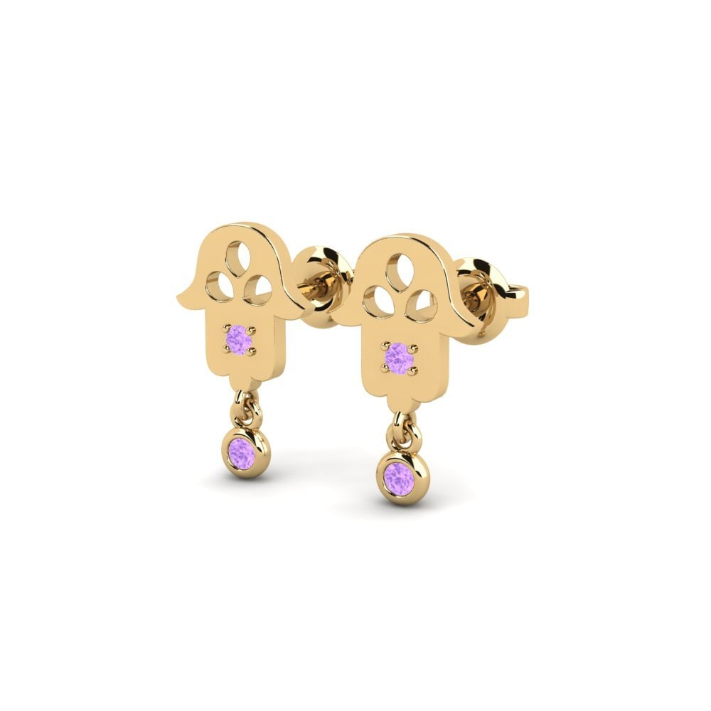 Amethyst Damen ohrring Foirfe