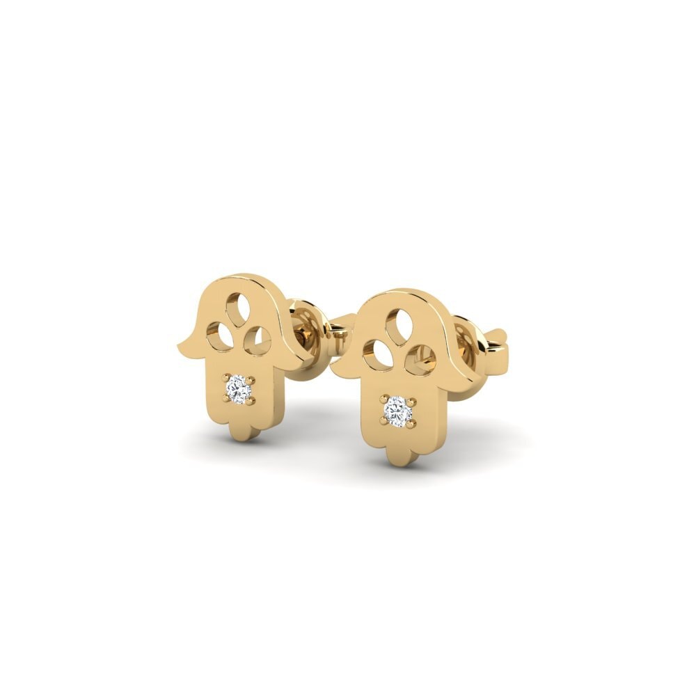 Zircone Boucle d'oreille femme Nemoj