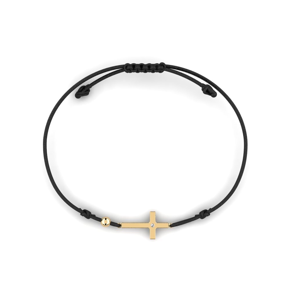 Moissanita Pulsera de cordón Anyax