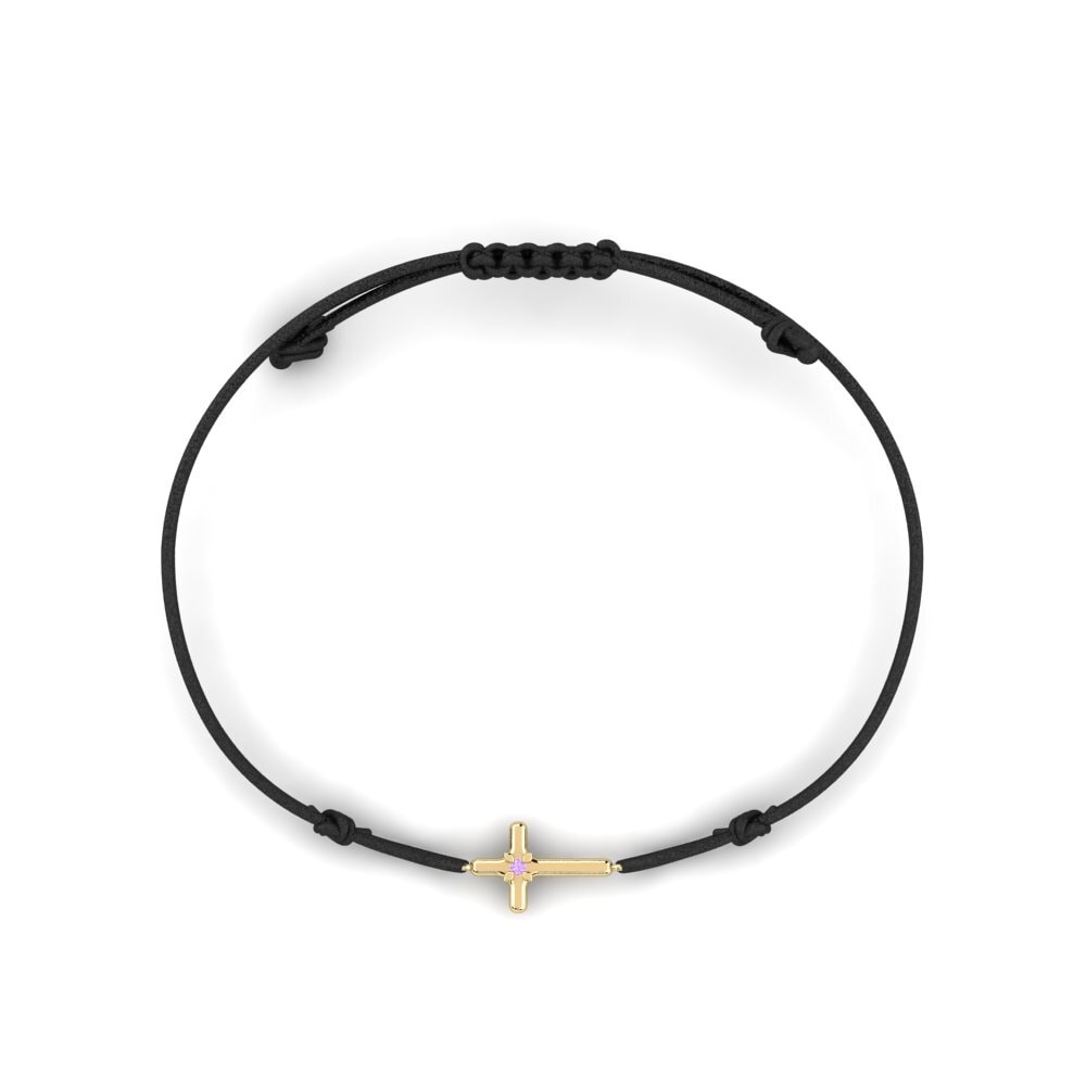 Amatista Pulsera de cordón Baisly