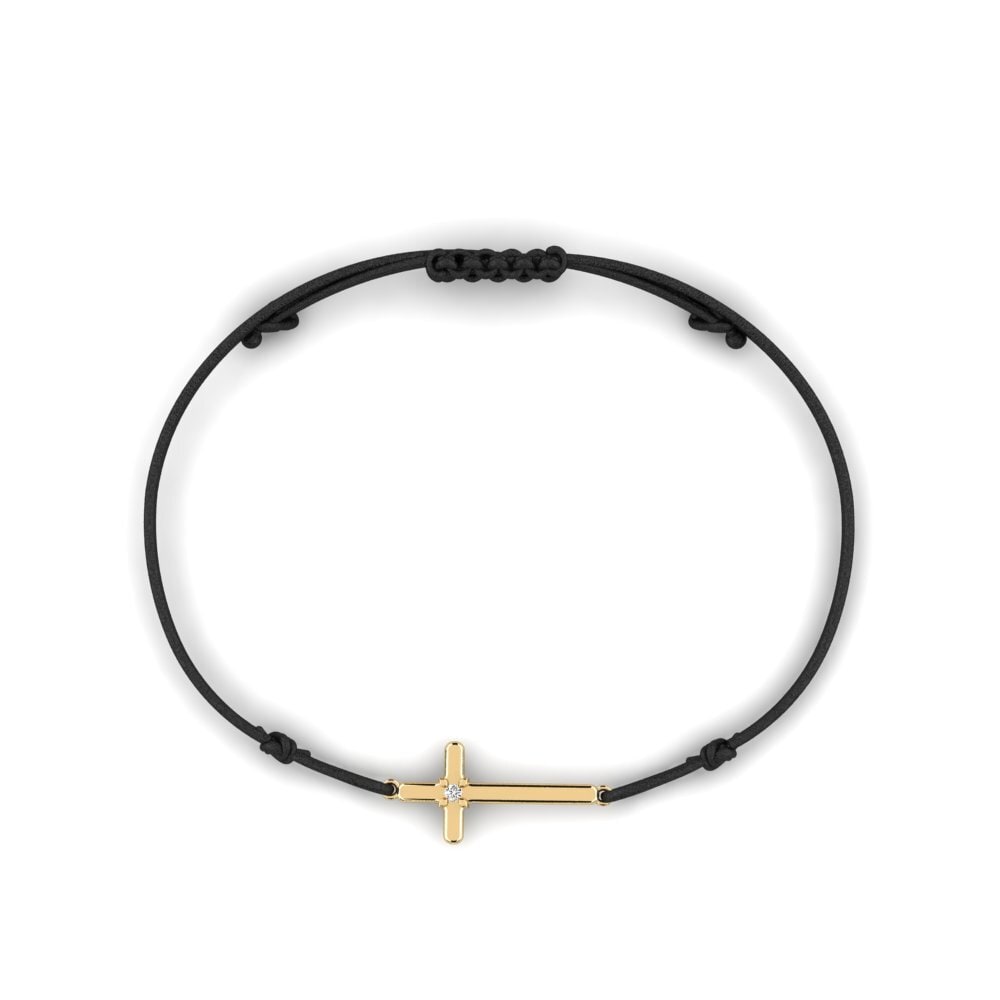 Moissanita Pulsera de cordón Eomer