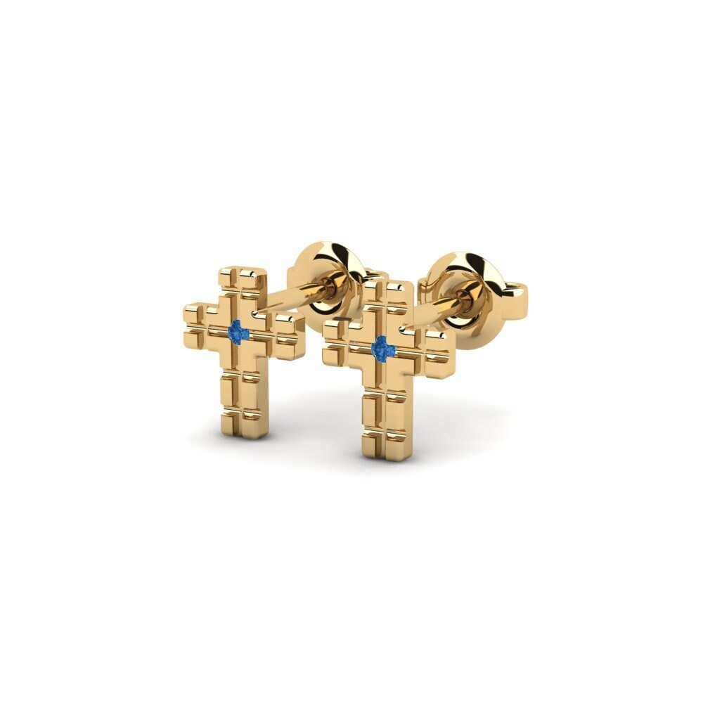sapphire-zirconia Women's ต่างหู Zaria